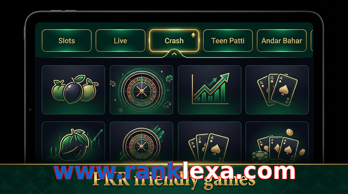 Game list for Www.ranklexa.com games section