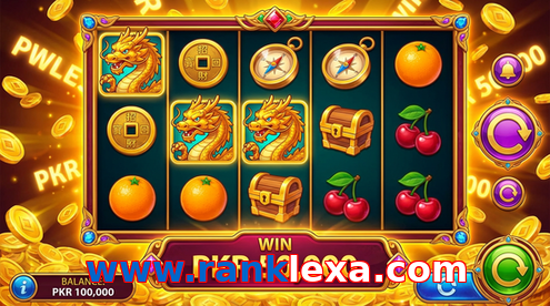 Main screen of Www.ranklexa.com pg page for PK players